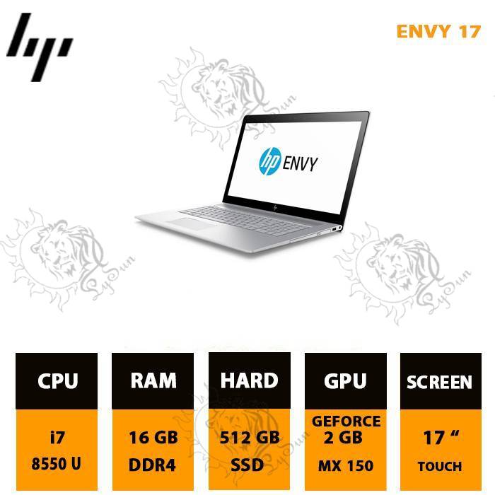 لپتاپ استوک HP مدل Envy17