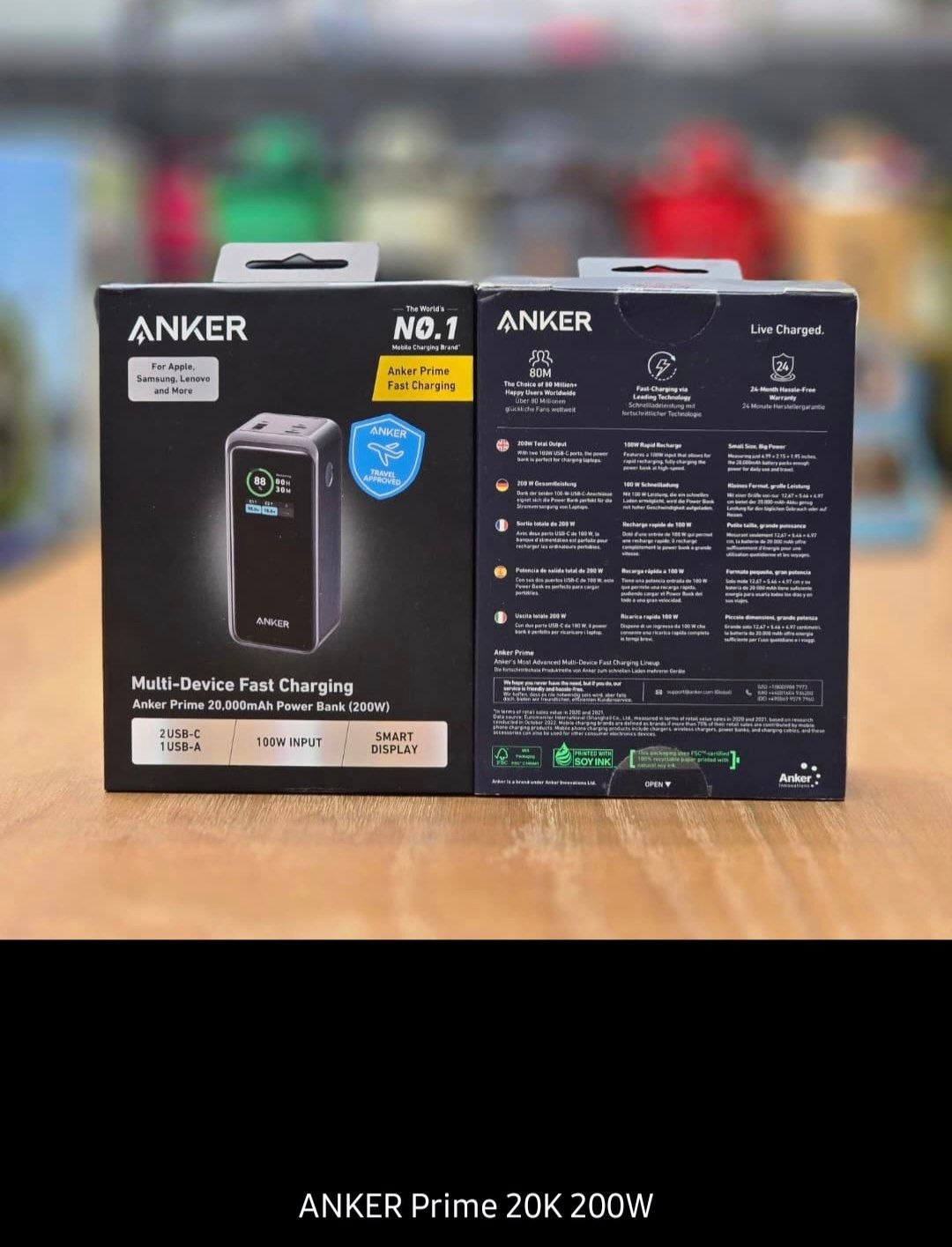 پاور بانک ANKER Prime _ کد1727