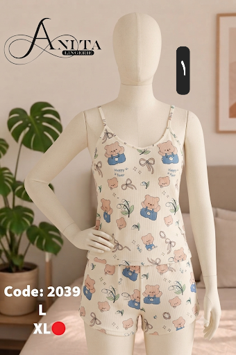 تاپ شورتک طرح دار سلنا _کد ۱۱۳۵