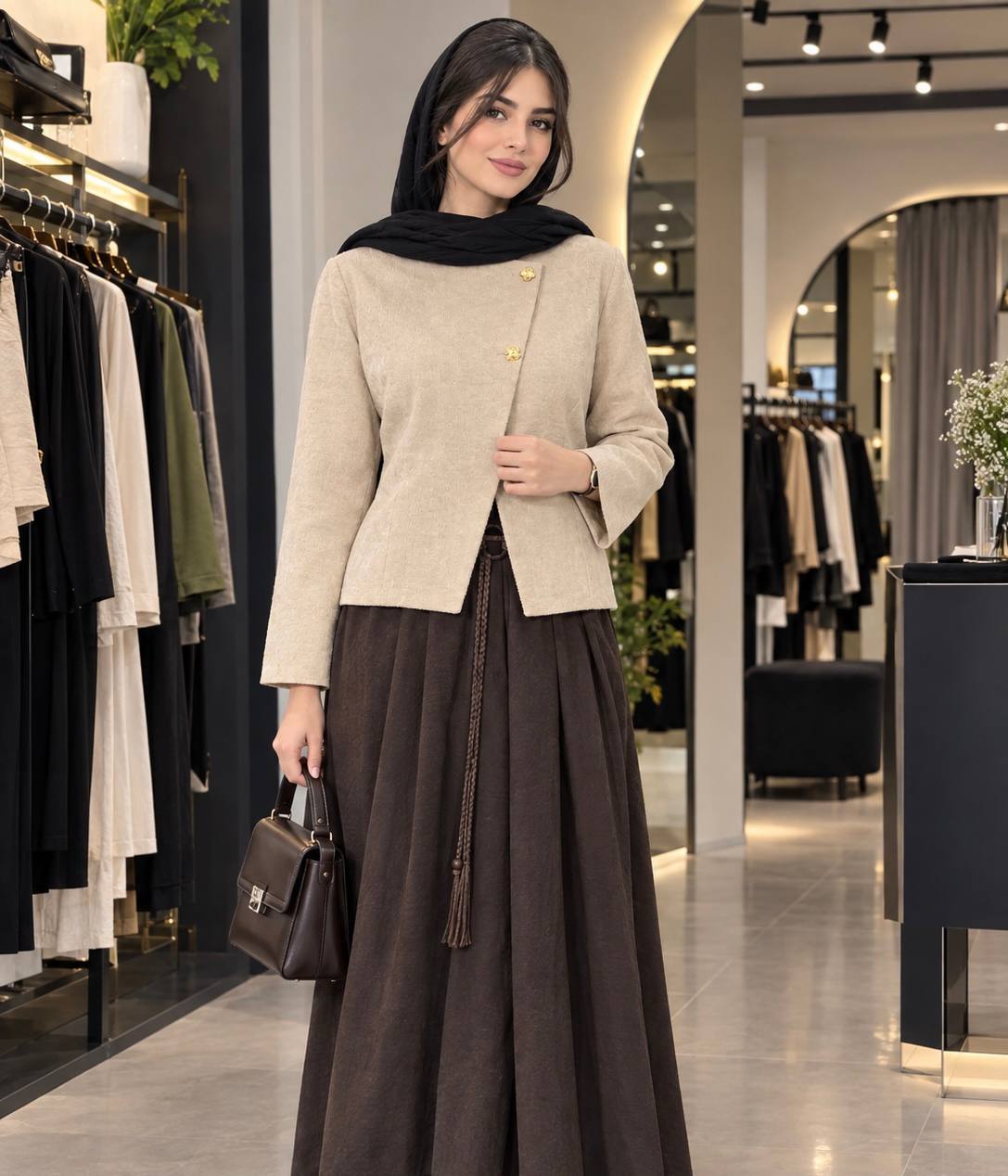 کت مینیمال زنانه _ کد ۱۹۰۹